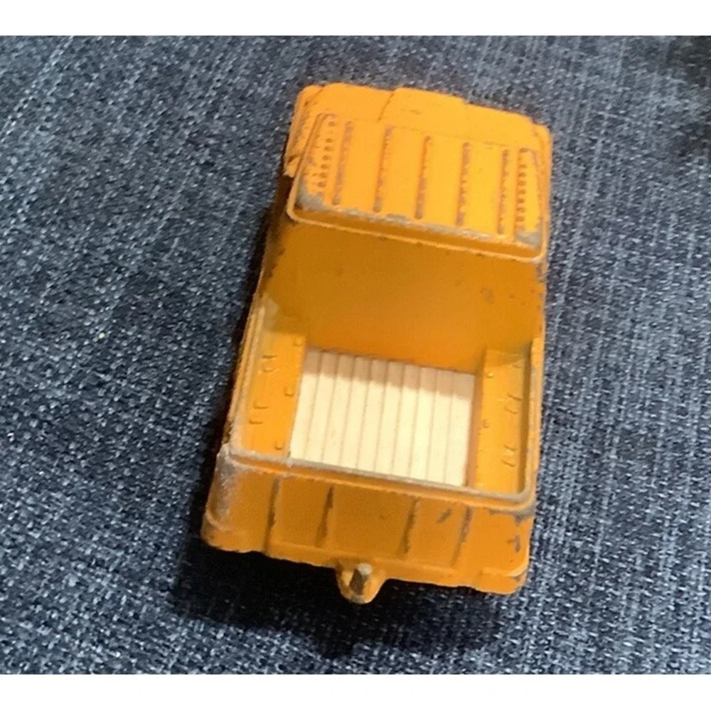 Vintage Mustard Yellow Tootsie Jeep Toy Truck